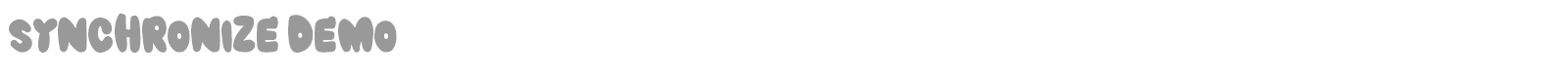 Synchronize font preview